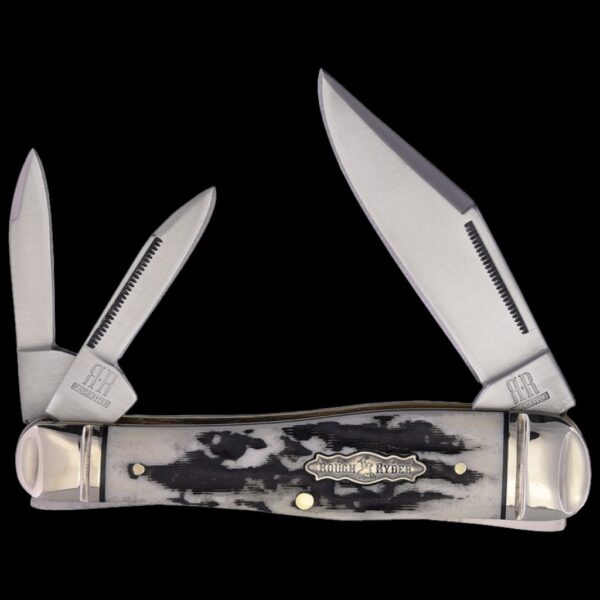Rough Ryder Black Stag Bone Whittler