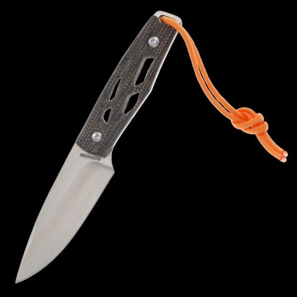Rough Ryder Brown Linen Micarta Fixed Blade Knife