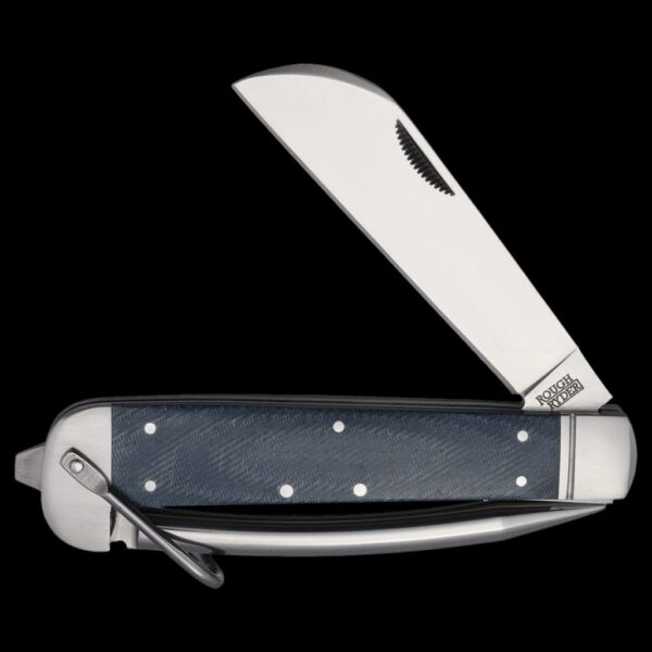 Rough Ryder Marlin Spike Denim Micarta
