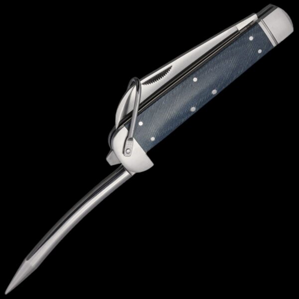 Rough Ryder Marlin Spike Denim Micarta - Image 2