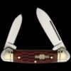 Rough Ryder Mini Canoe Red Jig Bone