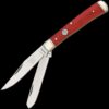 Rough Ryder Trapper Red Smooth Bone