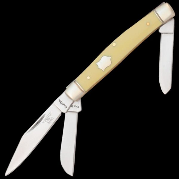 Rough Ryder Stockman Yellow Synthetic