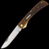 Rough Ryder Work Knife - Amber Jigged Bone