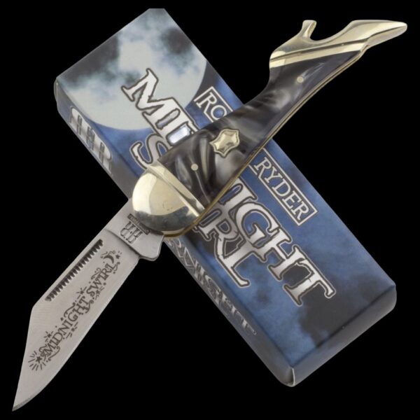 Rough Ryder Small Leg Knife Midnight