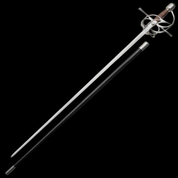 Kingston Arms Swept Hilt Rapier Polished