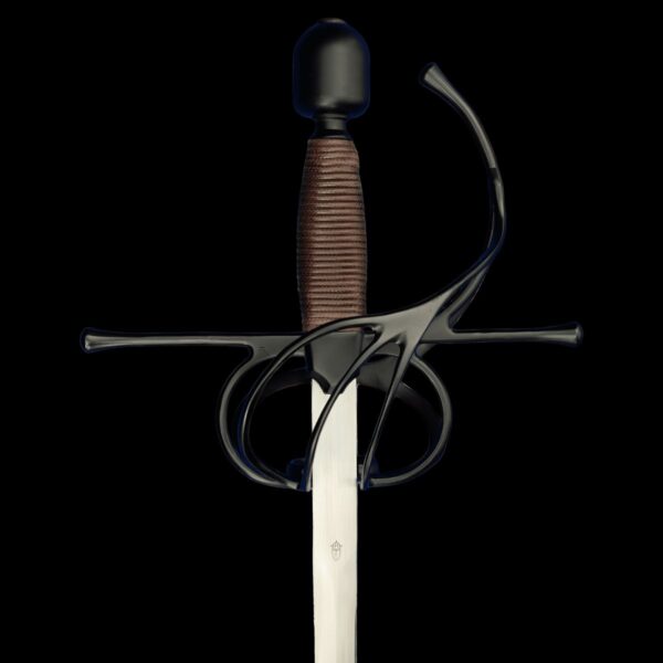 Kingston Arms Swept Hilt Rapier Black Finish - Image 2