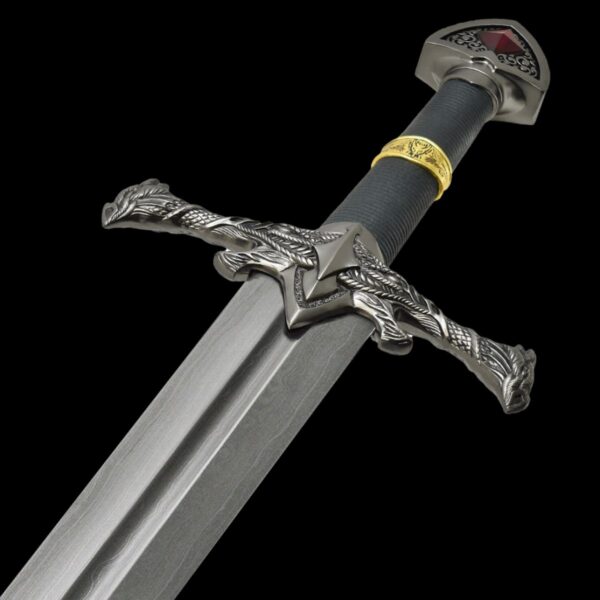 Valyrian Steel A Song of Ice and Fire - Blackfyre Sword of Aegon the Conqueror - Damascus - Image 2