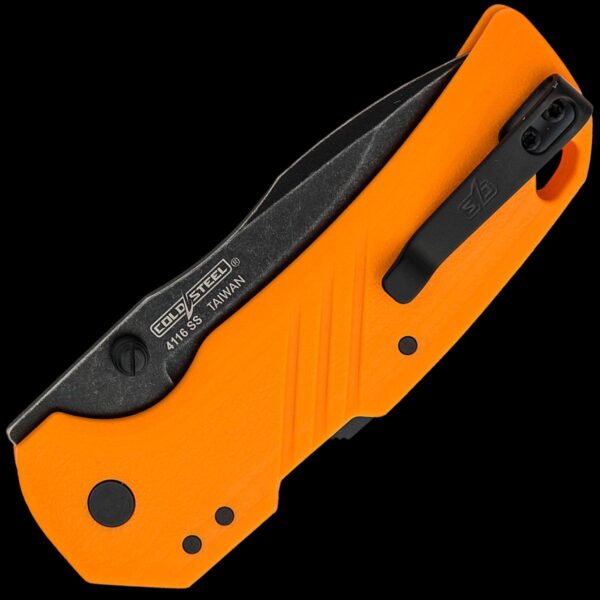 Cold Steel 3" Engage - 4116SS Folding Knife, Blaze Orange - Image 2