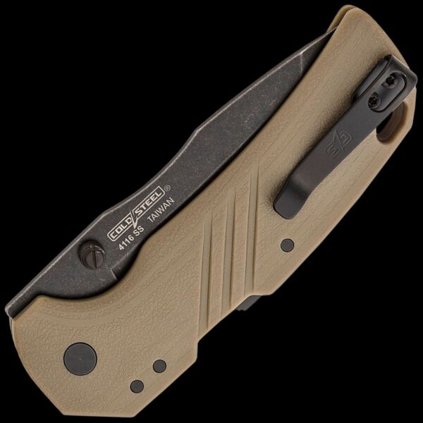 Cold Steel 3" Tanto Engage - 4116SS Folding Knife, FDE - Image 2