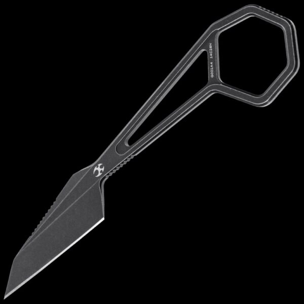 Kansept Hex Fixed Blade Knife - Black