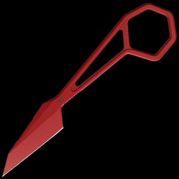 Kansept Hex Fixed Blade Knife - Red