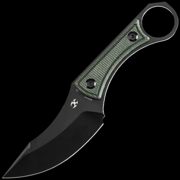 Kansept Niko - Green Micarta Handle (3.54" D2 Blade )
