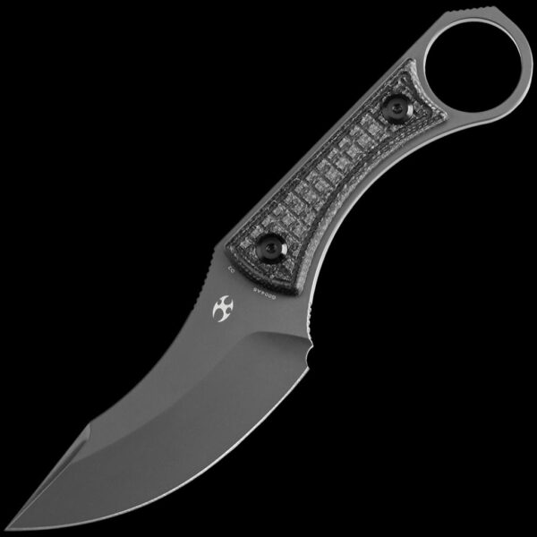 Kansept Niko - Black Micarta Handle (3.54" D2 Blade )