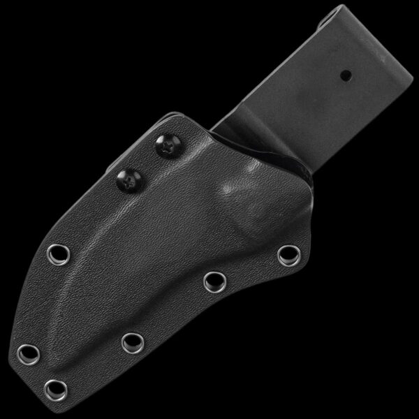 Kansept Niko - Blue Micarta Frag Pattern Handle (3.54" D2 Blade ) - Image 2