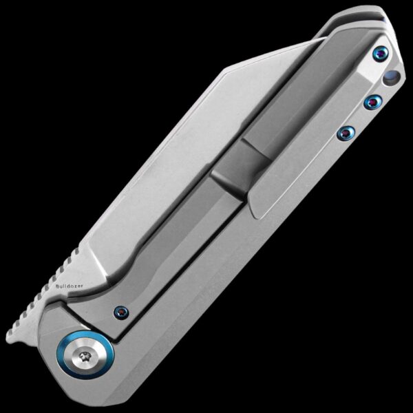 Kansept Bulldozer Titanium Handle (3.56" CPM-20CV Blade) - Image 2