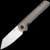 Kansept Bulldozer Bronze Anodized Titanium Handle (3.56" CPM-20CV Blade)