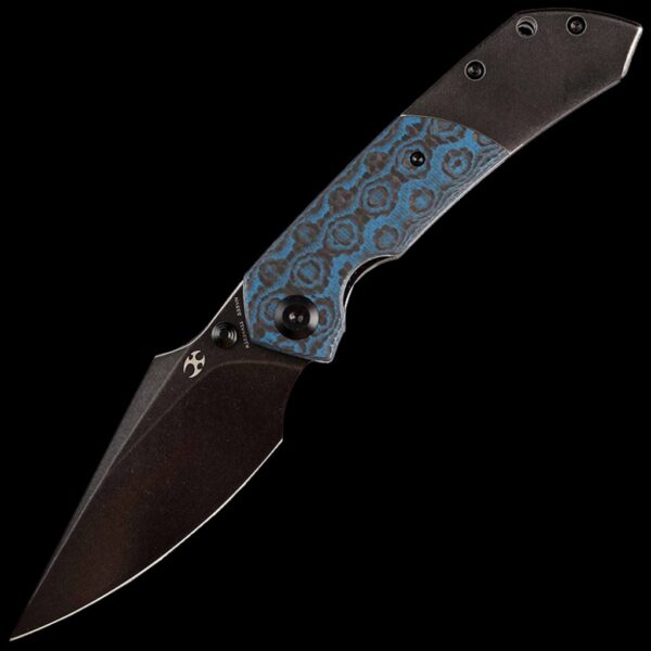Kansept Fenrir - Rose Pattern Carbon Fiber & Titanium Handle