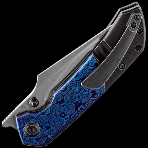 Kansept Fenrir - Titanium & Timascus Handle - Image 2