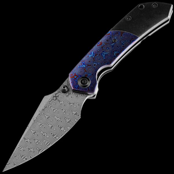 Kansept Fenrir - 3.48'' Damascus/Timascus