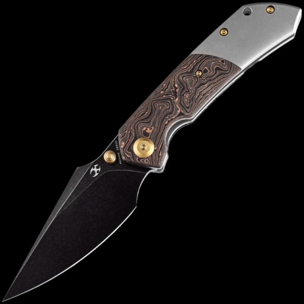 Kansept Fenrir - Copper Carbon Fiber & Titanium Handle