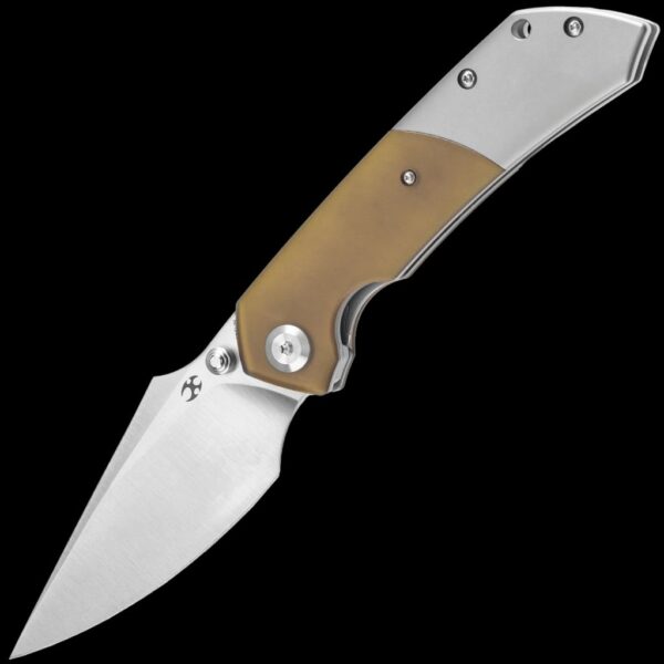Kansept Fenrir - Titanium & Amber PEI/Ultem Handle