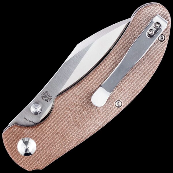 Kansept Nesstreet - Brown Micarta Handle (3.58'' CPM-S35VN Blade) - Image 2