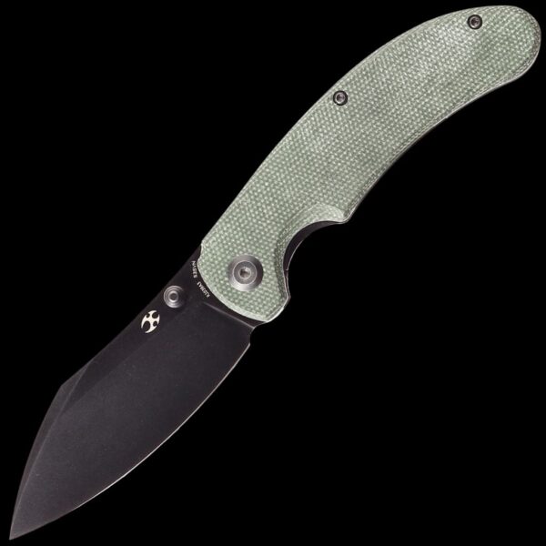 Kansept Nesstreet - Green Micarta Handle (3.58'' CPM-S35VN Blade)