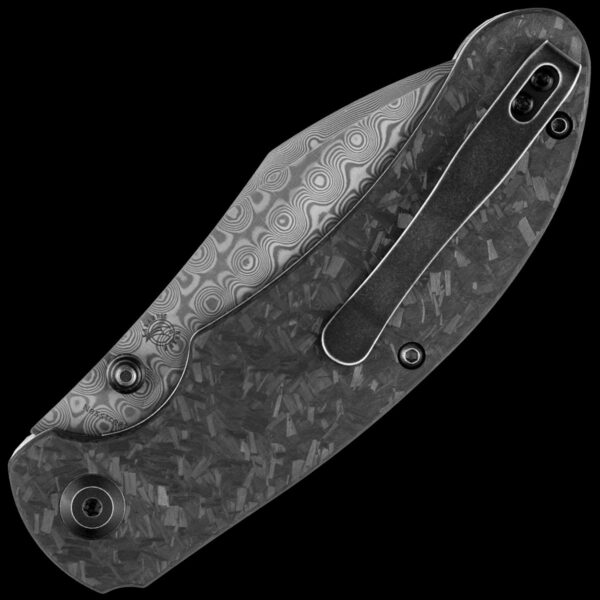 Kansept Nesstreet -Damascus/Carbon Fiber Handle - Image 2