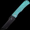 Kansept Reedus Frame Lock Knife - Green Anodized Titanium