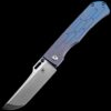 Kansept Reedus Frame Lock Knife - Blue Anodized Titanium