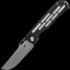 Kansept Reedus - Damascus/Black Titanium Handle