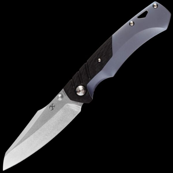 Kansept Weim - Carbon Fiber & Blue Anodized Titanium