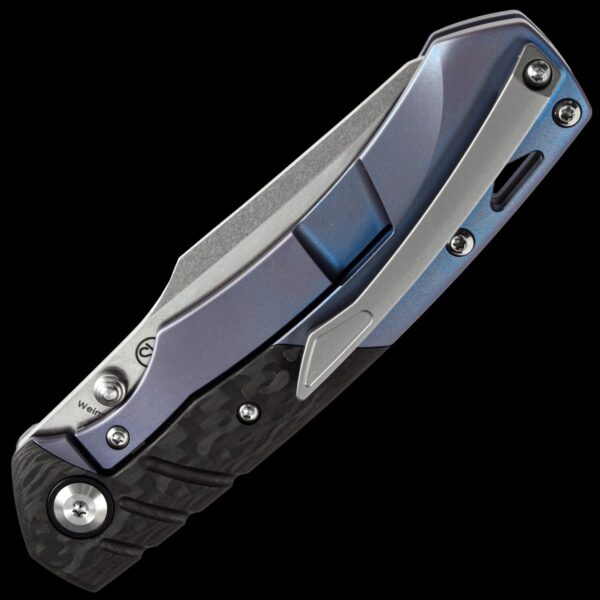 Kansept Weim - Carbon Fiber & Blue Anodized Titanium - Image 2