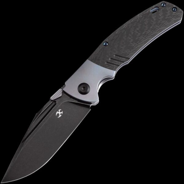 Kansept Hinterland - Blue Titanium/Twill Carbon Fiber Handle