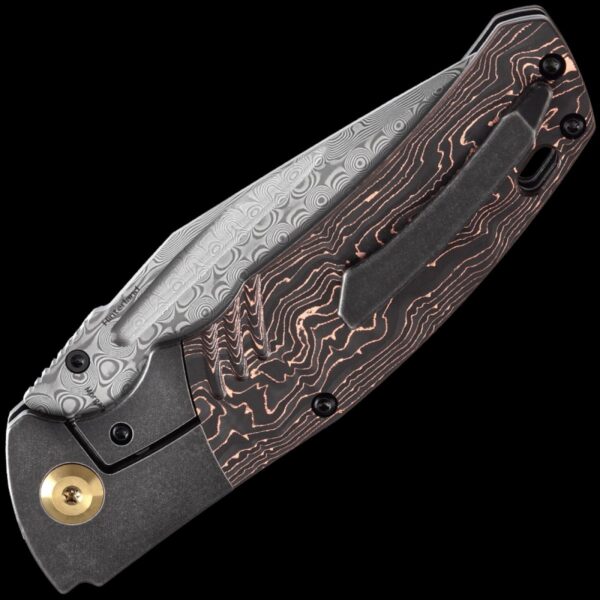 Kansept Hinterland - Damascus/Copper Carbon Fiber - Image 2