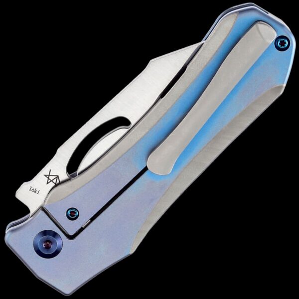 Kansept Loki - Blue Anodized Titanium Handle - Image 2