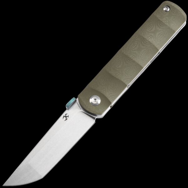 Kansept BTF Folding Knife - Green G-10