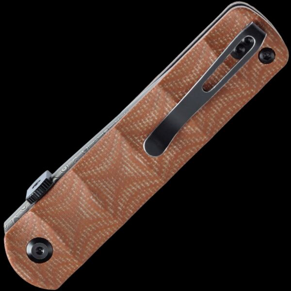 Kansept BTF - Damascus/Brown Micarta - Image 2