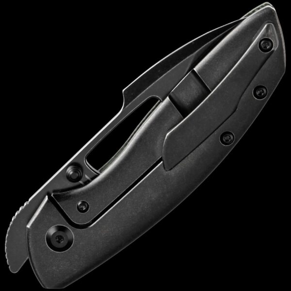 Kansept Link - Green Micarta & Blackwash Titanium Handle - Image 2