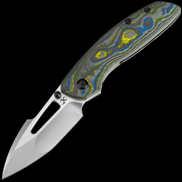 Kansept Link - Gecko Camo Carbon & Titanium Handle