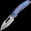 Kansept Link - Timascus & Blackwash Titanium Handle