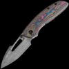 Kansept Link - 80's Camo Carbon Fiber/Titanium Handle