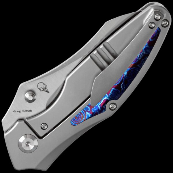 Kansept Baba Yaga - Titanium & Timascus Handle - Image 2