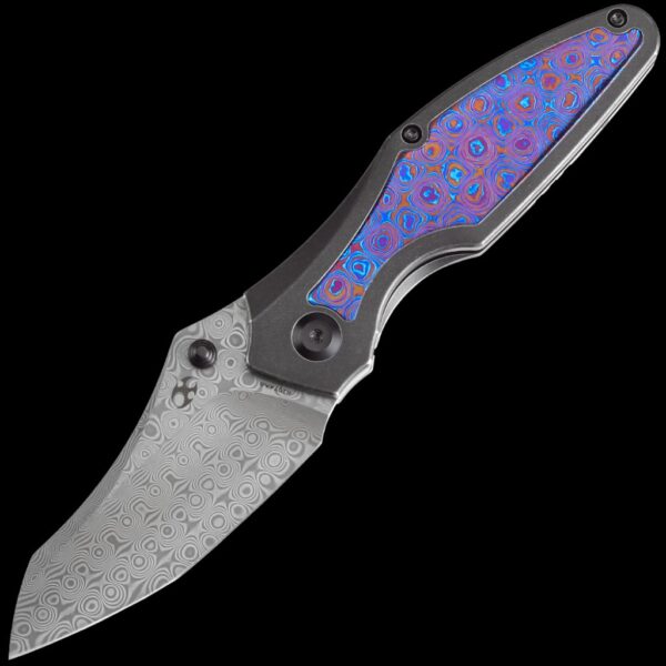 Kansept Baba Yaga - Damscus with Timascus Inlay Handle