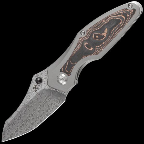 Kansept Baba Yaga - Copper Carbon Fiber Inlay Handle
