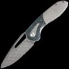 Kansept Thoth - Damascus/Arctic Storm Fatcarbon Handle