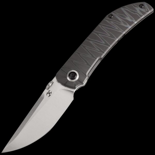 Kansept Tarkin - Tiger Stripe Flamed Titanium Handle