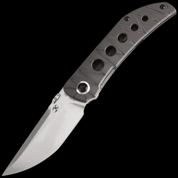 Kansept Tarkin - Tiger Stripe Flamed Titanium Handle