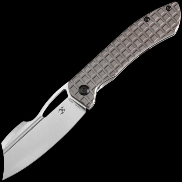 Kansept Cybin - Bronzed Anodized Titanium with Frag Pattern